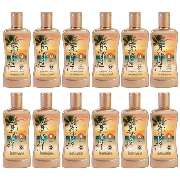 Panama Jack Sunscreen Tanning Lotion - SPF 8, PABA, Paraben, Gluten & Cruelty Free, Antioxidant Moisturizing Formula, 6 FL...