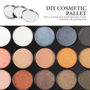 20pcs Metal Makeup Eyeshadow Jars Pan Palettes Tin