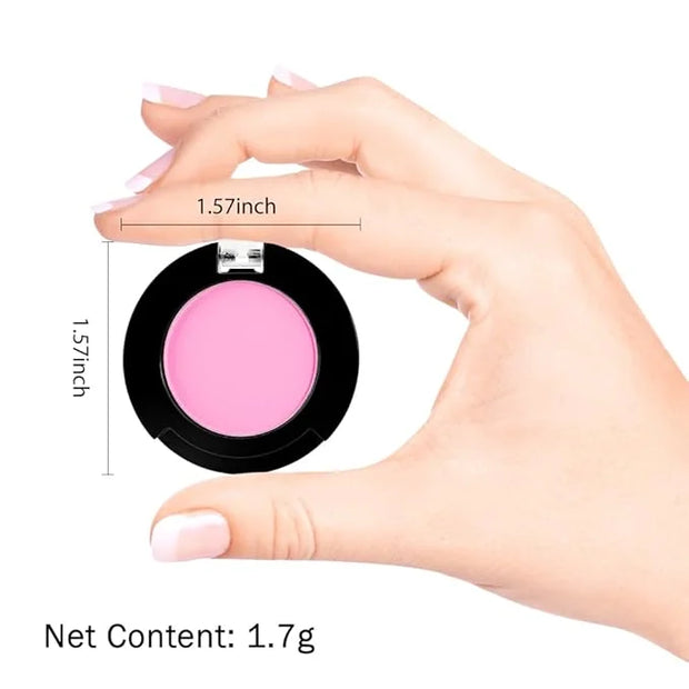 Monochrome Matte Eyeshadow Makeup Palette, Highly Pigmented Purple Pink Eyeshadow Palette, Matte Pressed Powder Eye shadow...