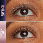 Maybelline Lash Sensational Sky High Glitter Mascara, Diamond Effect Eye Makeup for Lashes and Brows, Washable, Space Diam...