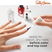 Sally Hansen Miracle Gel™, Color Grip Primer and Base Coat, Long Lasting, Gel-Like Formula, No UV Lamp Needed, Clear Nail ...