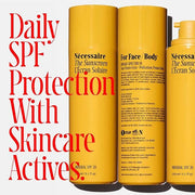 Nécessaire The Mineral Sunscreen SPF 30 PA+++. For The Body. Broad Spectrum. Zinc Oxide, Hyaluronic Acid, Niacinamide. Hyd...