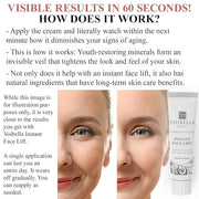 Instant Face Lift Cream Combo - Collagen Support, Revitalize Skin, Reduce The Appearance of Eye Bags and Fine Lines with H...