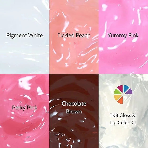 TKB Lip Gloss Base & Lip Color Set - Product Image