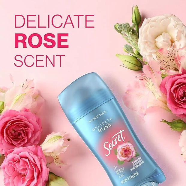 Secret Fresh Antiperspirant Deodorant for Women, 72hr Breathable Sweat & Odor Protection, Instant Freshness & Gentle, PH B...