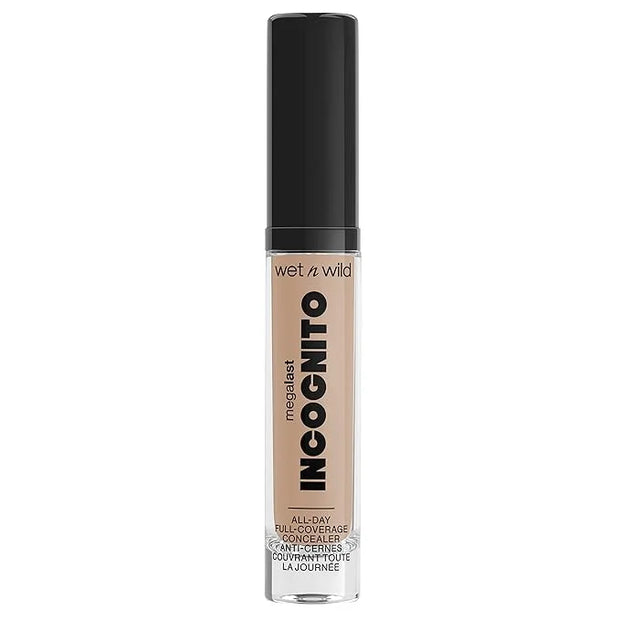 wet n wild Mega Last Incognito All-Day Full Coverage Liquid Matte Concealer, Light Honey - Product Image