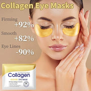 Collagen Eye Cream Anti Aging & 7PCS Eye Masks - eye Cream for Puffiness and Bags Under Eyes - Under eye cream for Da-rk C...