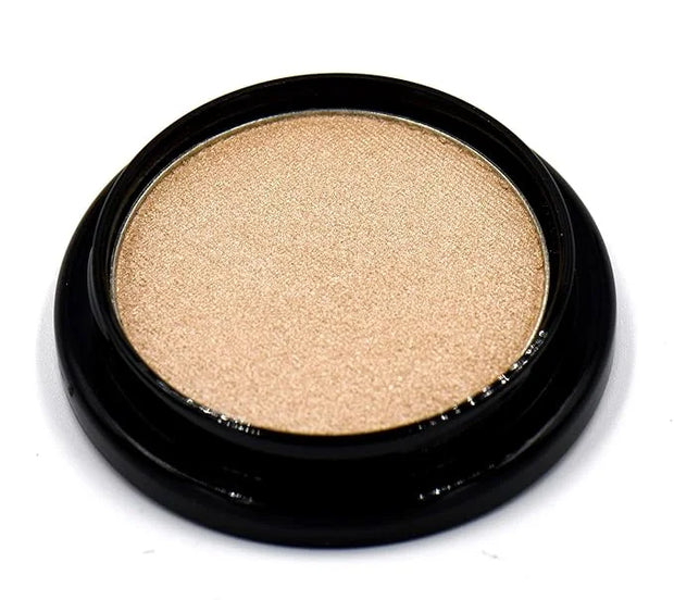 Mother of Pearl Frosted White 100 Pure Ivory Nude Beige Shimmer Pressed Powder Single Vegan Eyeshadow; Talc, Paraben & Cru...