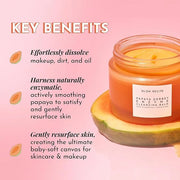 Glow Recipe Papaya Enzyme Cleansing Balm Makeup Remover - Gentle Exfoliator, Makeup Melting Balm & Face Cleanser for Women...