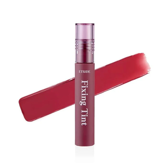 ETUDE Fixing Tint 4g | Long Lasting, High Pigmented Liquid Lipstick, Lip Stain, Waterproof, Lightweight matte finish, Full...