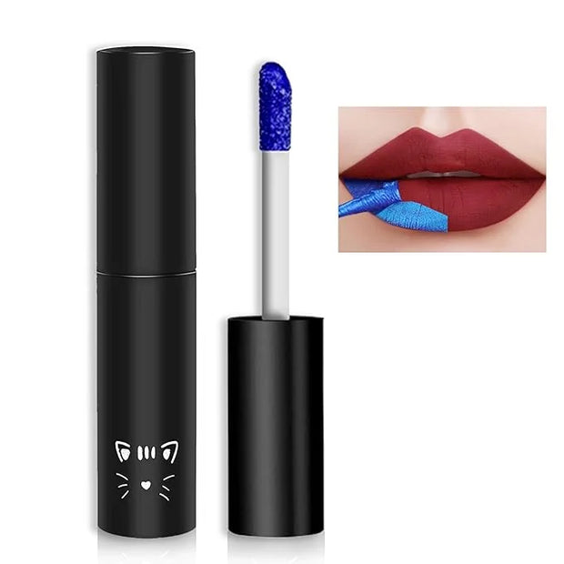 Peel Off Lip Stain Lip Tint Matte Liquid Lipstick Nude Lip Gloss Long Lasting Waterproof Lip Tint Stain Non-stick Cup Peel...