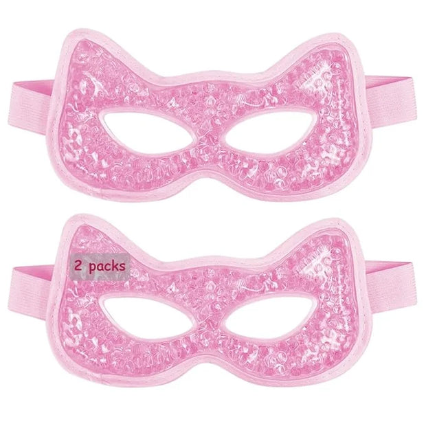 Cooling Eye Mask, Gel Eye Mask Hot Cold Use, Cold Eye Mask for Puffy Eyes, Dry Eyes, Headaches, Migraines, Sinus, Dark Cir...