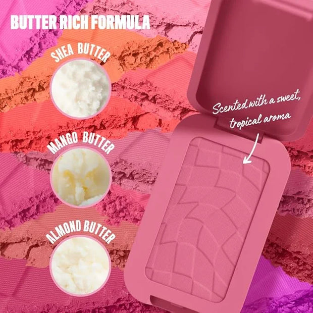 NYX PROFESSIONAL MAKEUP Buttermelt Powder Blush, Fade and Transfer-Resistant Blush, Up to 12HR Make Up Wear, Vegan Formula...