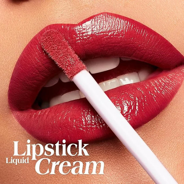 Jolilab 6 Colors Cream Texture Lip Gloss Set - Highly Pigmented, Long - Lasting, Moisturizing Makeup for Women(SetA 6Color...