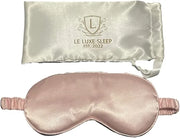 Le Luxe Sleep Mask (Luxury Silk Sleep Mask, Silky Smooth Comfort - Eye Cover - Eye Mask - Anti Aging - Skin Care - Ultra S...