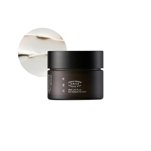 Rice Makgeolli Eye Cream | Made with Domestically Sourced Korean Rice | 30 ml (1.01 Fl Oz) | Korean Skin Care - Product Image