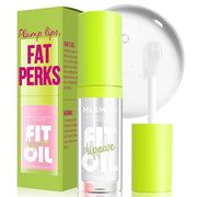 4 Colors Fat Oil Lip Gloss, Lip Oil Lip Glaze Hydrating Lip Glow Oil Big Brush Head Moisturizing Lip Gloss, Shiny Transpar...