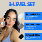 Jawline Exerciser for Men & Women – 3 (6pcs) Silicone - Product Image