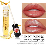 two faced lip injection extreme lip plumper gloss - hydrating lip oil & lip mask for plump, smooth lips, Hydrating & Reduc...