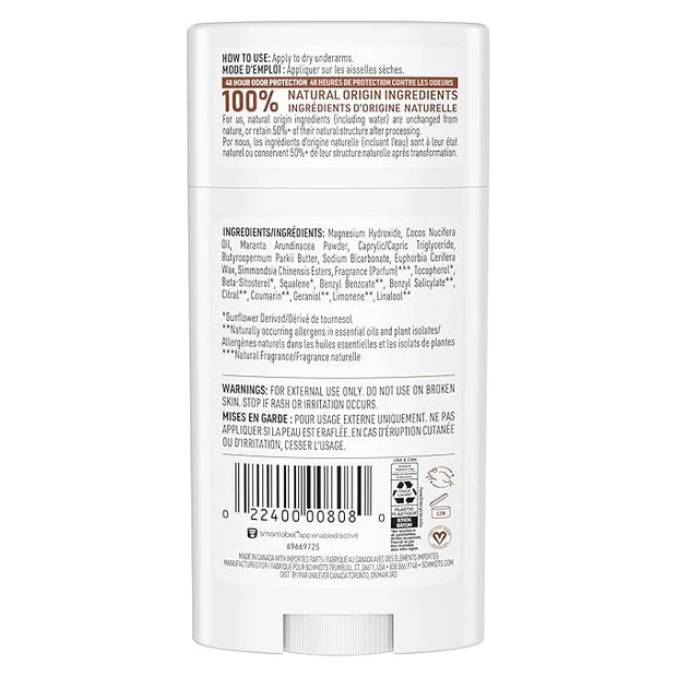 Schmidt's Aluminum-Free Vegan Deodorant Sandalwood & Citrus for Women and Men, with 24 Hour Odor Protection, Natural Ingre...