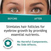 FEG Max Eyebrow Enhancer Growth Treatment Serum | Enhancing to Help Lengthen and Thicken Eyebrows | Non-irritating Brow Se...