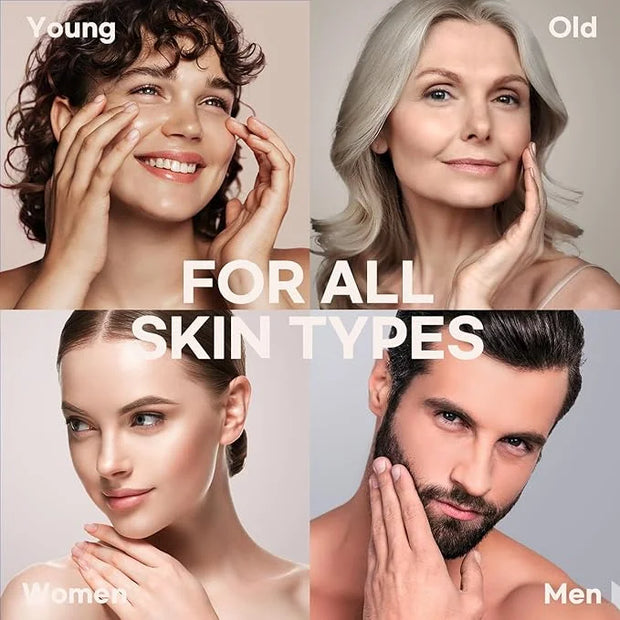 Korean Caffeine Collagen Eye Cream: Puffiness & Dark Circles Under Eye Treatment - Anti-Aging with Peptides & Hyaluronic A...