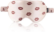 THXSILK Sleep Mask 100% 19 Momme Pure Mulberry Silk Super Smooth Cooling Decorative Sleep Eye Mask Blackout Eye Cover with...