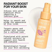 Pacifica Dreamlit Illuminating Facial Lotion – Vitamin C & Niacinamide Brightening Moisturizer for Radiant Glow - Natural ...