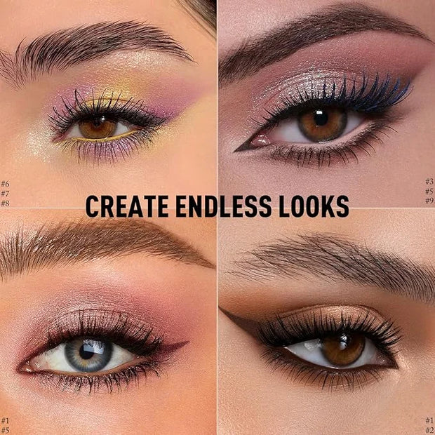 Eyeshadow Stick Matte Eye Brightener Pencil Cream Nude Eye Shadow Base Crayon Long-Lasting Crease-Proof Naked Eyeshadow Bl...