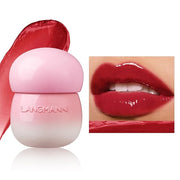 LANGMANNI Pudding Glow Lip Balm | Velvet-Smooth Lip Gloss for Nourished, Glowing Lips | Hydrating, Non-Sticky Glossy Tinte...