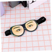 Mobestech 2pcs Travel Eye Mask Eye Mask for Travel Spoof Eye Mask Stereoscopic Eye Mask Eye Printing Eyeshade Funny Eye Ma...