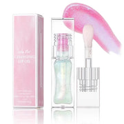 Magic Color Changing Lip Oil Ph, Glitter Lip Gloss, Upgraded Big Brush Head Moisturizing Lip Oil Long Lasting Nourishing L...
