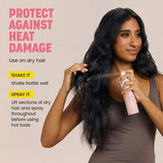 Drybar Hot Toddy Heat Protectant Mist Coconut Colada Scent - Full Size| Lightweight Heat Protectant for Hair protects from...