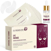 Under Eye Patches Booster Pomegranate &10ml Serum –12 Pairs for Puffy Eyes Dark Circles Eye Bags Anti-Wrinkle Collagen Ret...