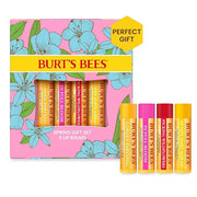 Burt's Bees Gifts Ideas - In Full Bloom Lip Balm Set, Original Beeswax, Dragonfruit Lemon, Tropical Pineapple & Strawberry...