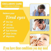 30 Pcs Steam Eye Mask for Puffy Eyes & Dark Circles, Self-Heating Sleep Mask for Travel Essentials, Hydrating & Soothing E...