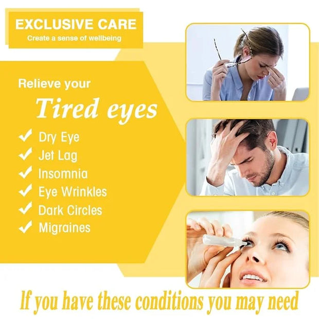 30 Pcs Steam Eye Mask for Puffy Eyes & Dark Circles, Self-Heating Sleep Mask for Travel Essentials, Hydrating & Soothing E...