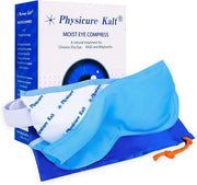 Heated Eye Mask | Moist Heat Compress Relief for Dry, Pink Eyes | Microwave Activated Therapy - Product Image