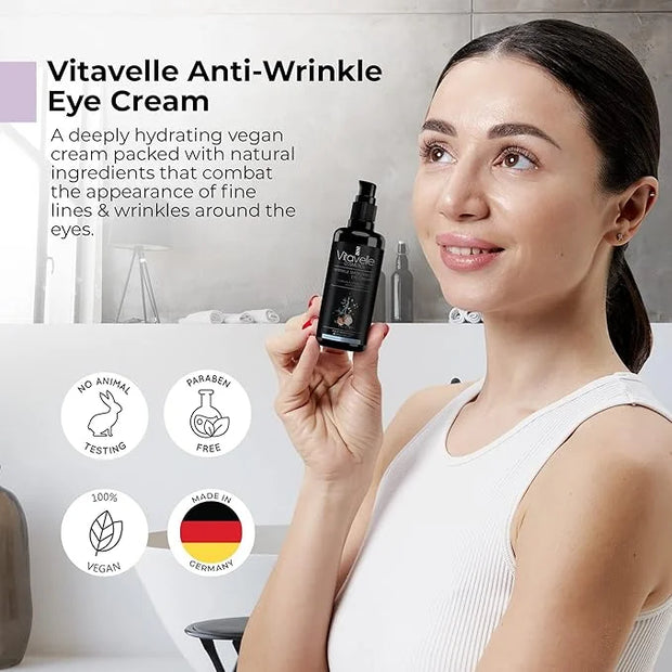 Eye Cream for Wrinkles - Eye Cream for Dark Circles and Puffiness and Wrinkle, Best Under Eye Cream for Wrinkles and Under...
