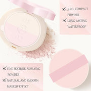 Pink Setting Powder, 3 in 1 Blush Palette