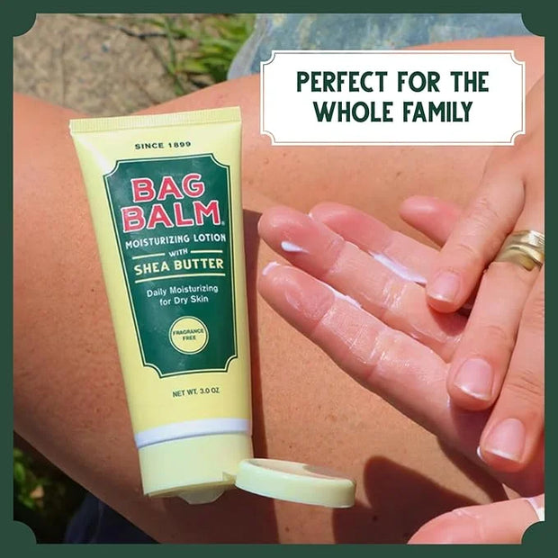 Bag Balm Moistuzing Body Lotion with Shea Butter, Daily Moisturizing for Dry Skin | Pack of 2 8oz Tubes - Product Image