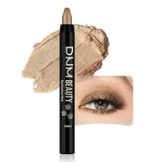 evpct Light Khaki Shimmer Cream Eye Shadow Brightener Sticks Set for Eyes, Khaki Shimmery Matte Pencil Eye shadow Applicat...
