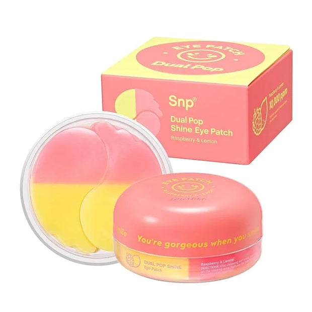 SNP [K Beauty Dual Pop Eye Patch | Eye Mask for Hydrating,Moisturizing and Firming All Skin Types | Treatment for Wrinkle ...