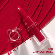 COVERGIRL Clean Lip Color, Crimson Doll, Satin Finish, Squalane, Avocado & Aloe, Carmine-Free, Non-Drying, 0.12oz - Produc...