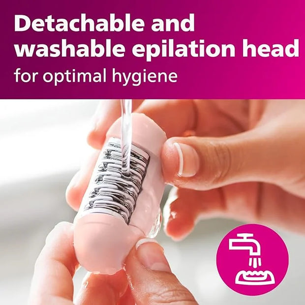 Philips Beauty Satinelle Essential Compact Hair Removal Epilator for Women, BRE235/04 (Corded Use Only) - Product Image