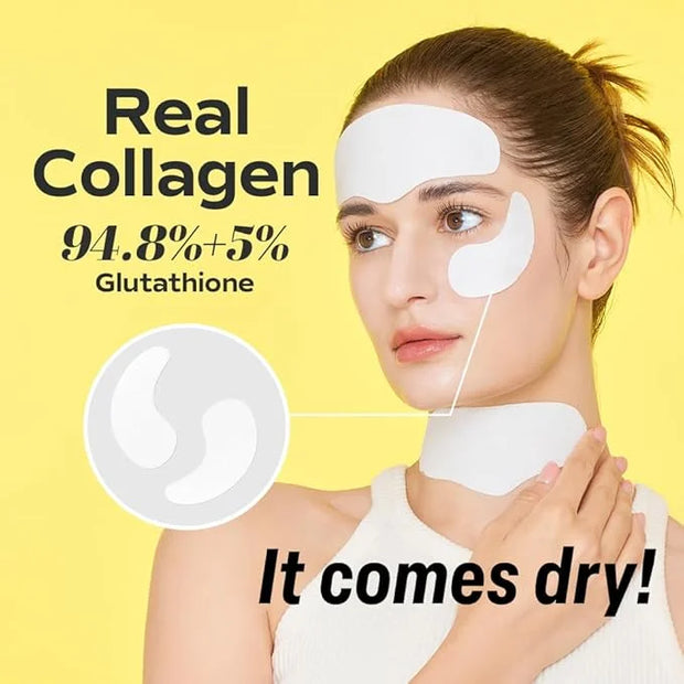 SUNGBOON EDITOR Deep Collagen Melting Patch | Real Collagen, Glutathione, Glass Skin, Skin Firming for Deep Wrinkle, Spot ...