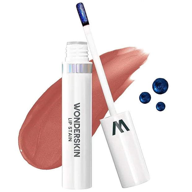 Wonderskin Wonder Blading Lip Stain Peel Off Masque - Long Lasting, Waterproof and Transfer Proof Nude Lip Tint, Matte Fin...
