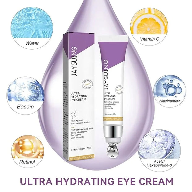 Eye Serum Under Eye Cream, Dark Circle and Puffiness Treatment - Hydrating Eye Cream for Wrinkles, Reduce Fine Lines, Bags...