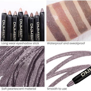 Kaely 2Pcs Cream Eyeshadow Sticks Set for Eyes Waterproof,Cocoa Shimmer & Smoky Amethyst Shimmer Matte Eye shadow Stick Pe...