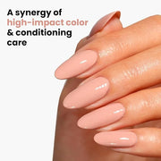 LONDONTOWN lakur Nail Polish - Chip-Resistant, Non-Toxic, Conditions & Hydrates Nails | Glossy Neutral Rose Latte Creme, 0...